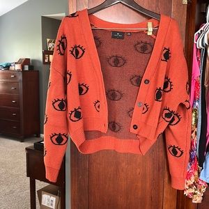 Lazy Oaf cardigan, size M. 🧡🧡🧡